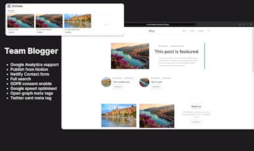 Team Blogger OS gallery image
