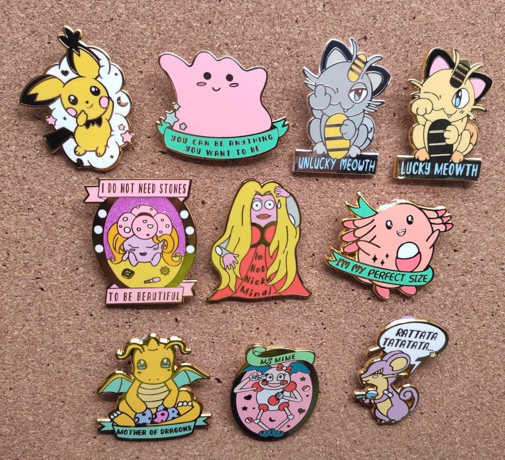 Pokemon Enamel Pins gallery image