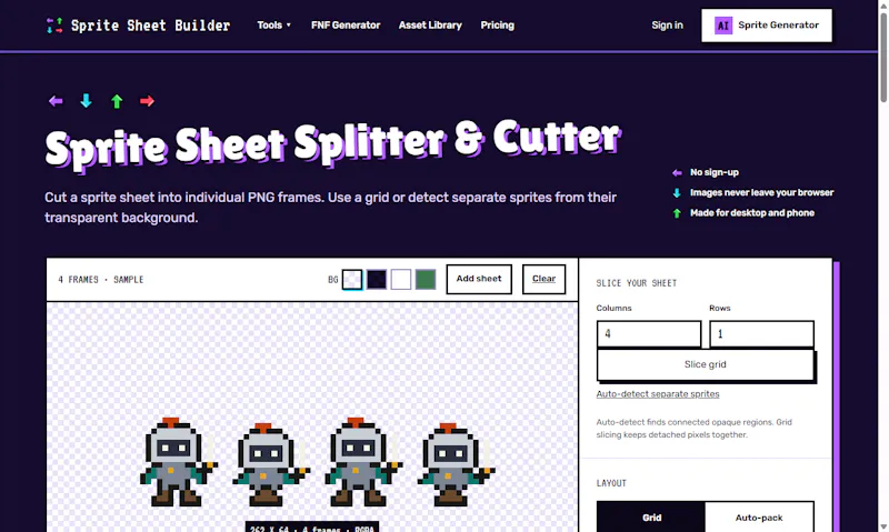 Sprite Sheet Builder screenshot 3