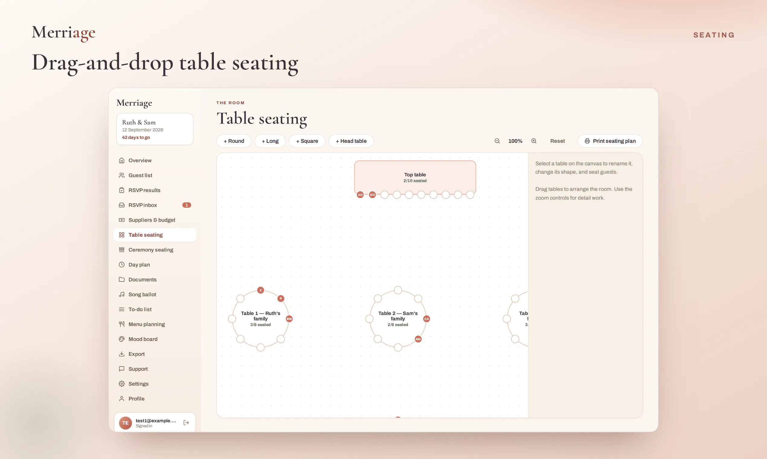 Merriage screenshot