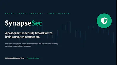SynapseSec β Neural Signal Security gallery image