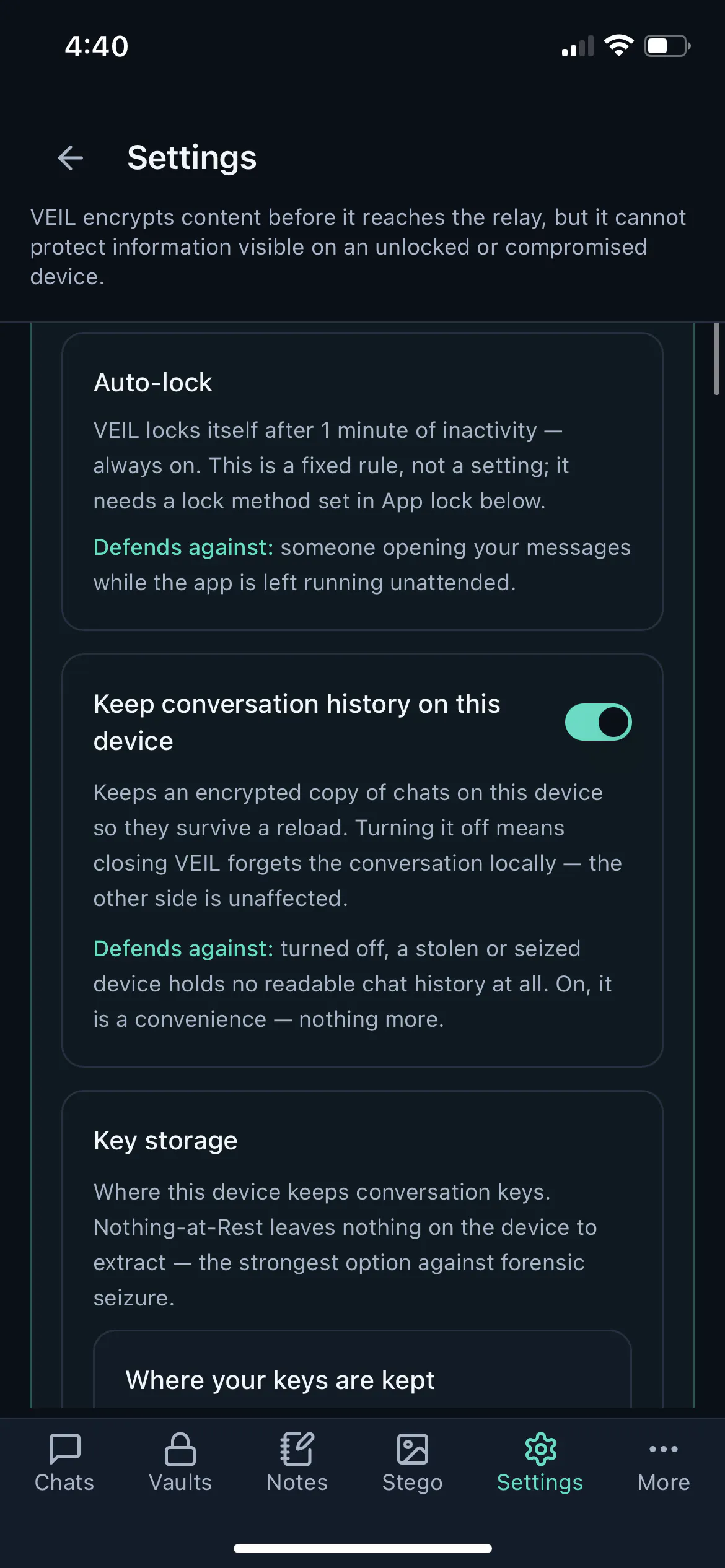 VEIL - More than Encrypted Messaging gallery image
