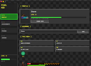 PixelHUD - Gamify your Mac gallery image