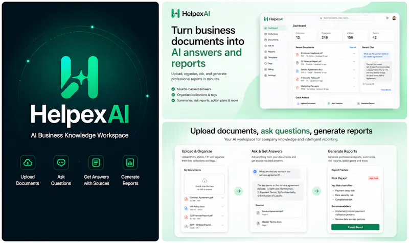 HelpexAI screenshot 2