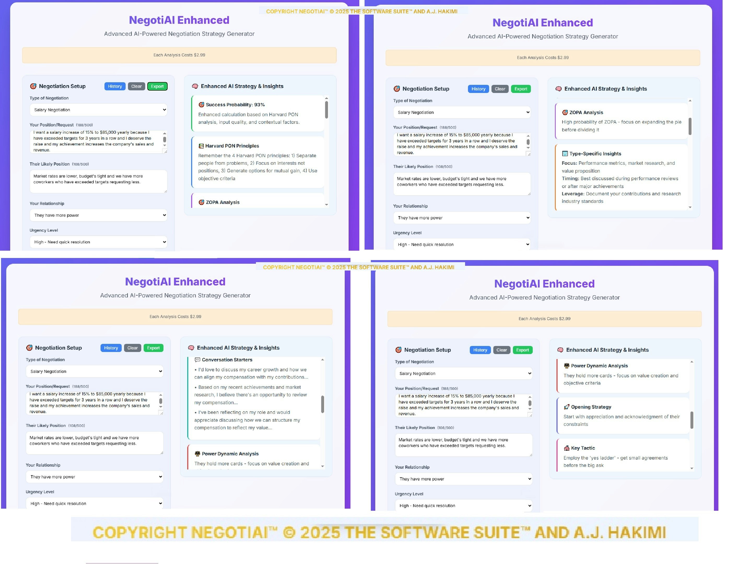 NegotiAI™ cloud media 4
