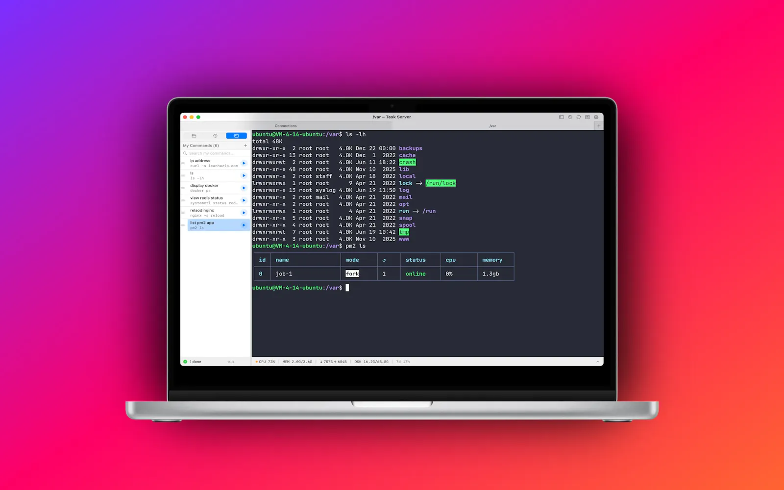 TapShell SSH — Native macOS SSH Terminal screenshot 4