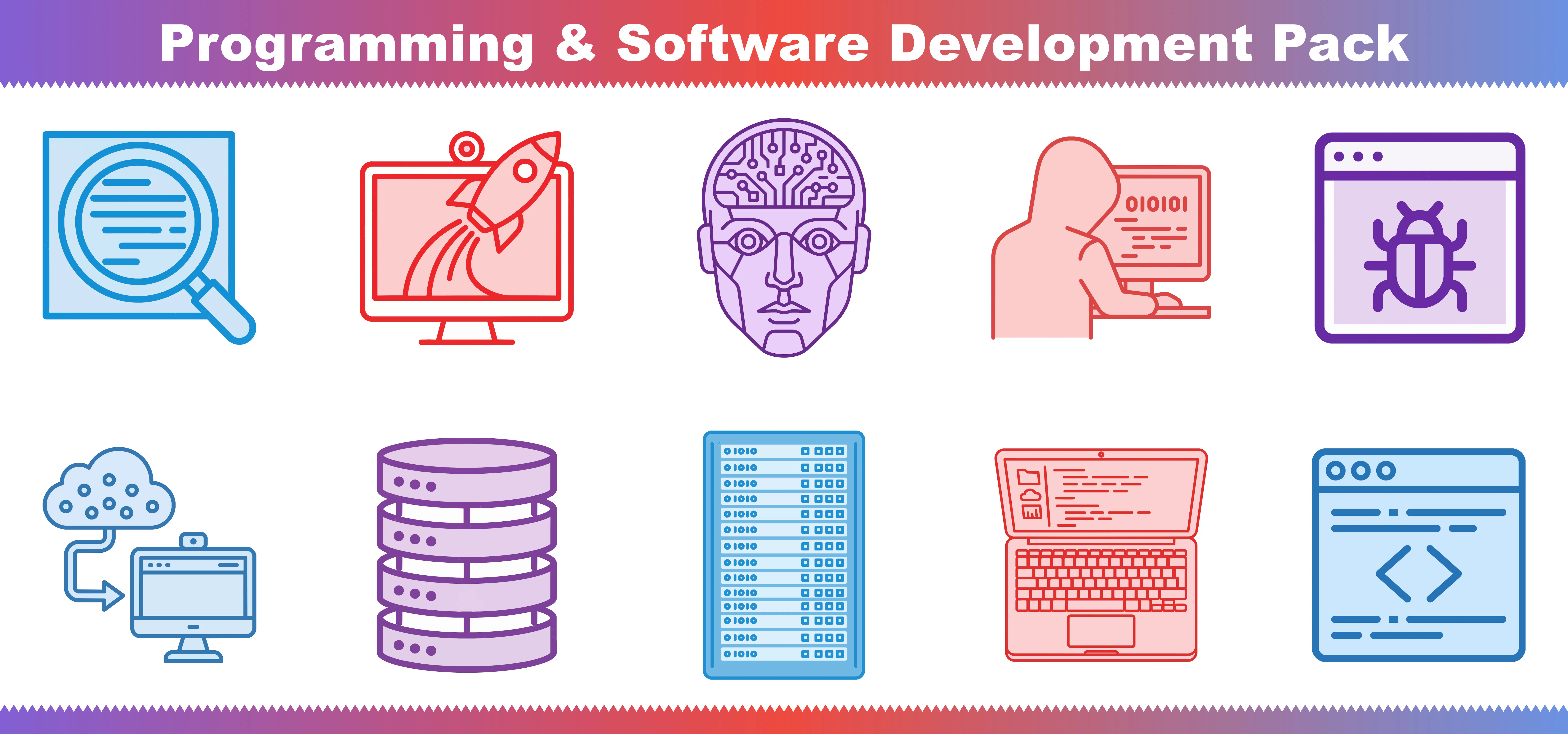 Programming & Software Dev Icon Pack gallery image