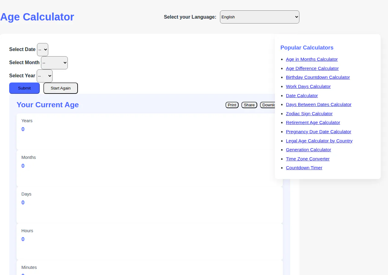 AgeCalculator.live gallery image