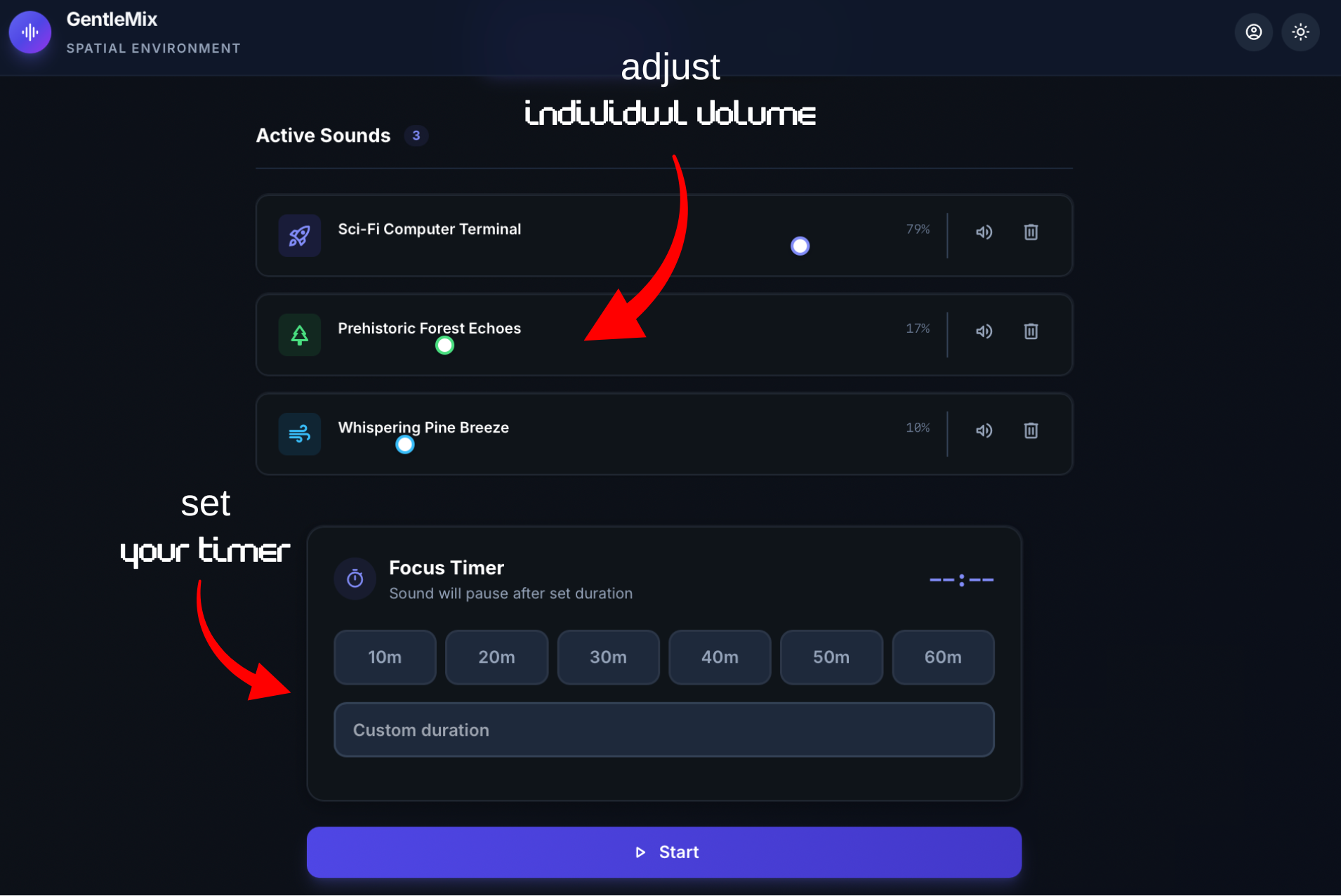 GentleMix - Spatial Ambient Environments gallery image