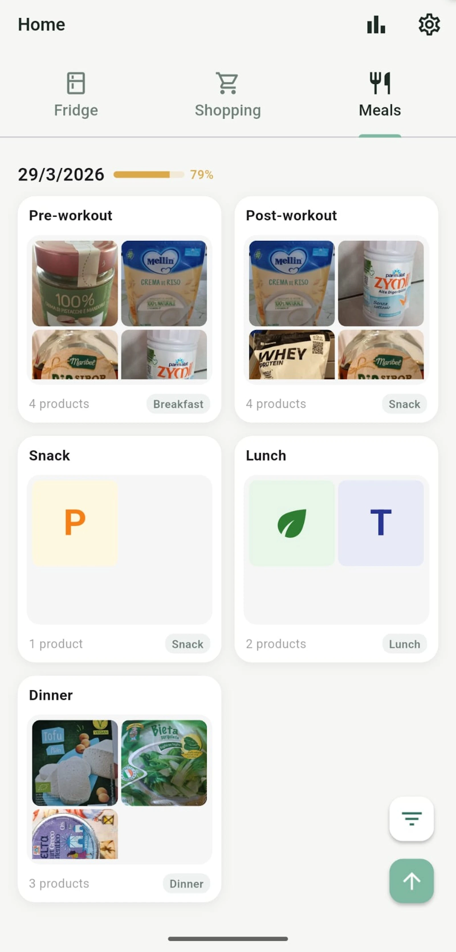 Nutrition Manager screenshot 1