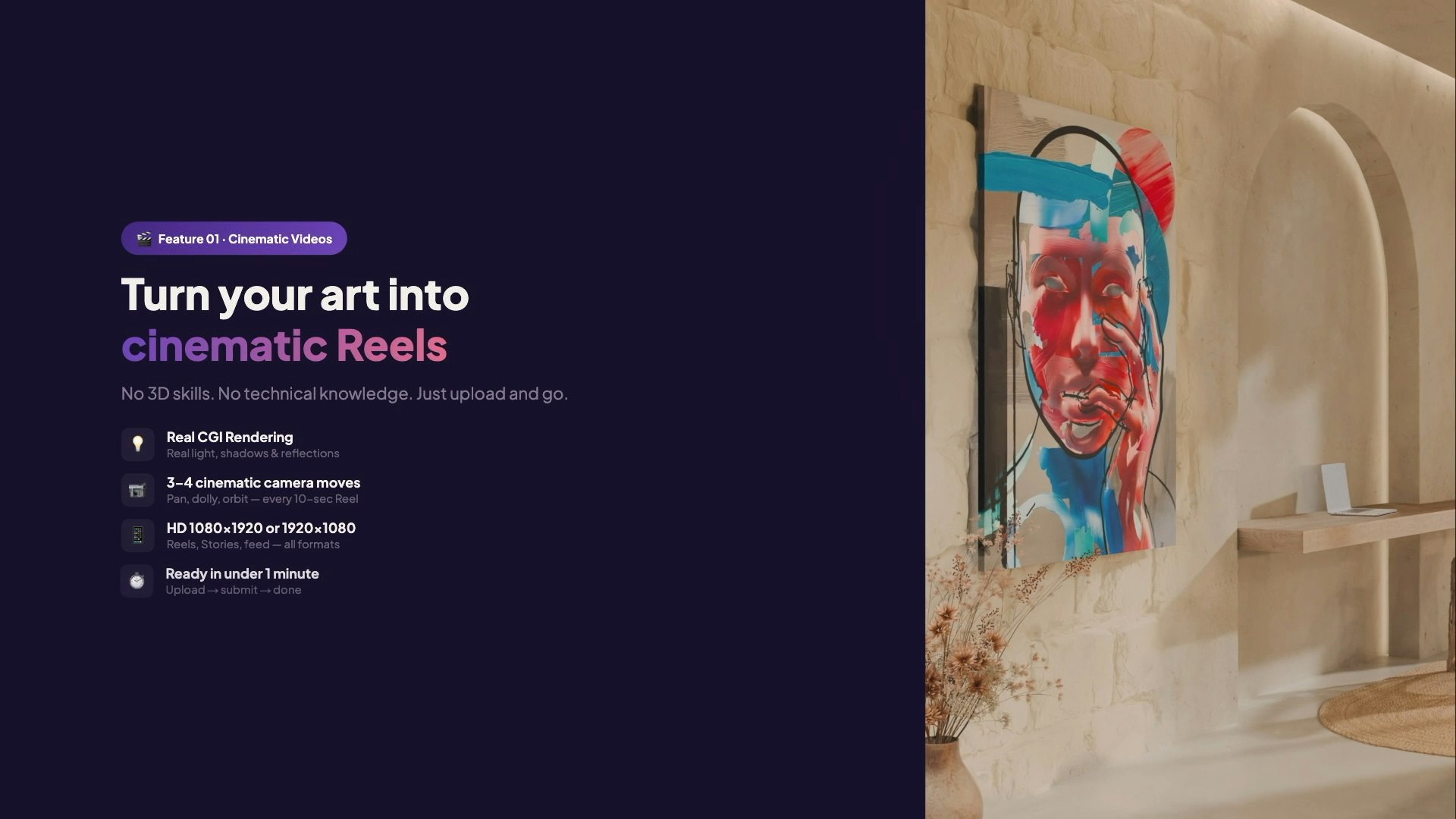 MOCKLIO | Art Mockup & Video Generator gallery image