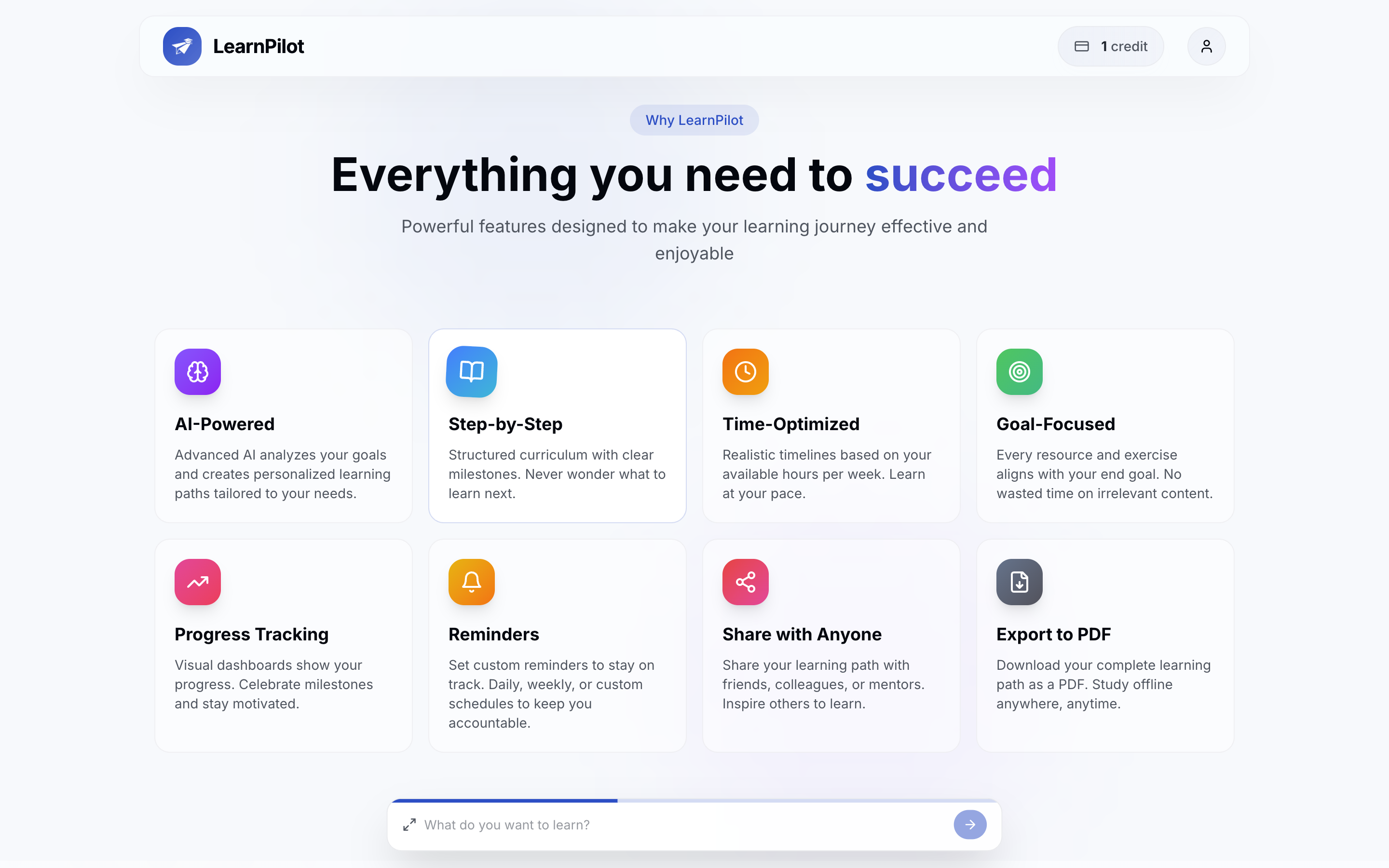 LearnPilot - Screenshot 3 showing product features and functionality