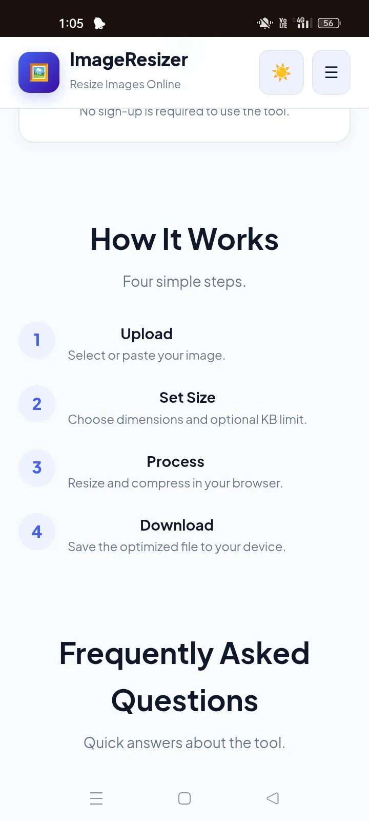 ImageResizer — Resize & Compress Images  gallery image