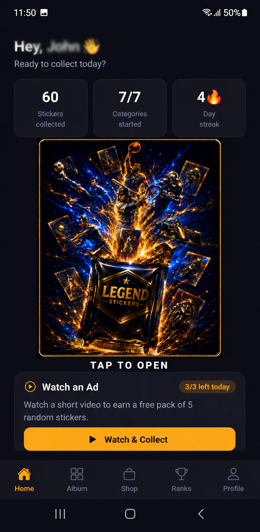 Legend Stickers gallery image