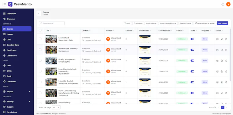 CrewMento screenshot 2