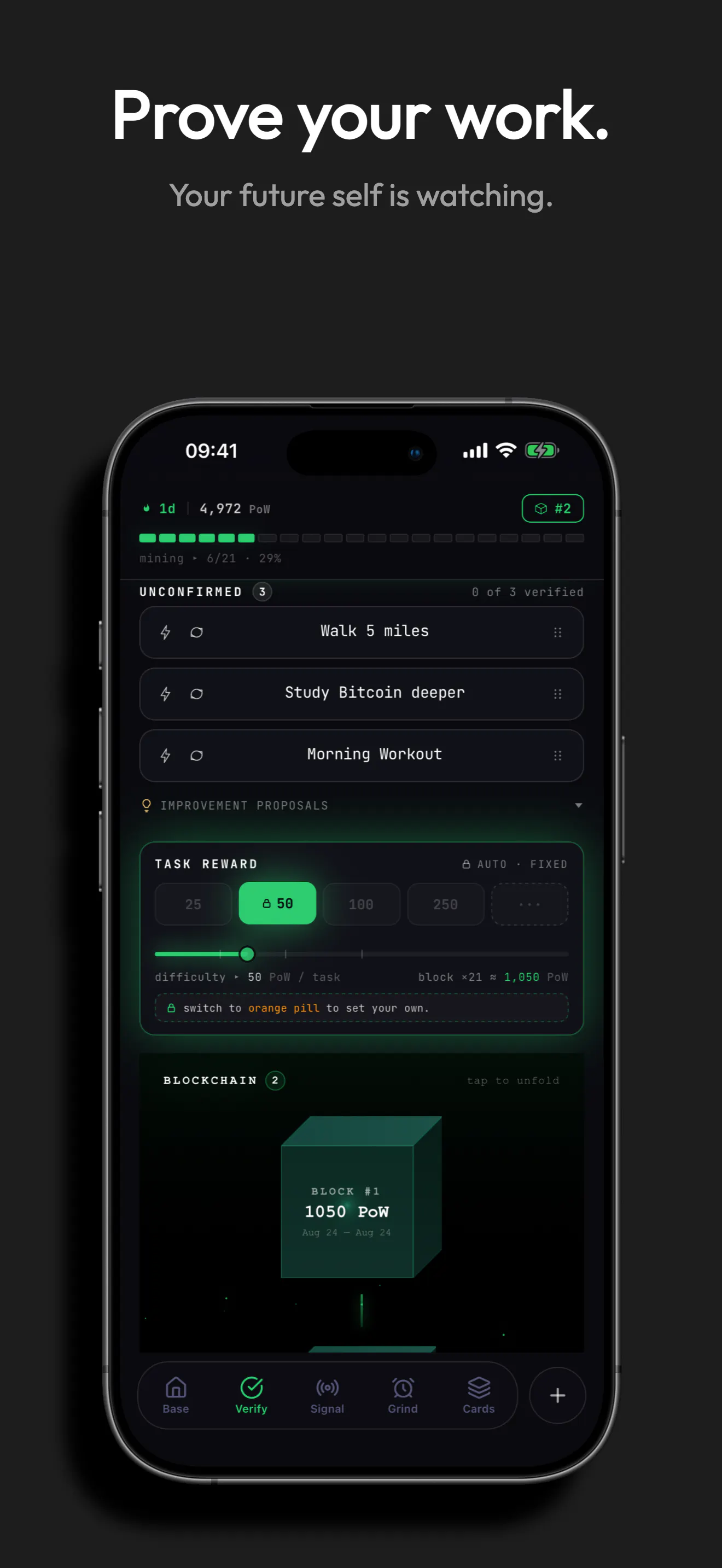 Satoshi Habits gallery image