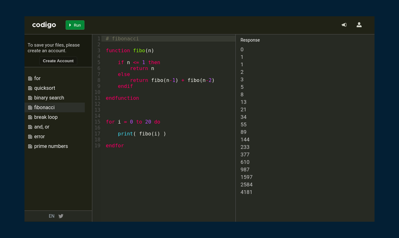 Codigo gallery image