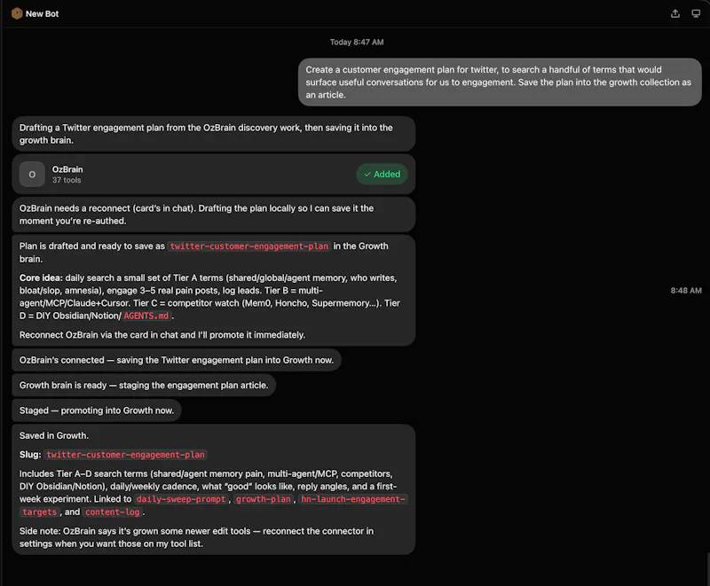 OzBrain screenshot 4