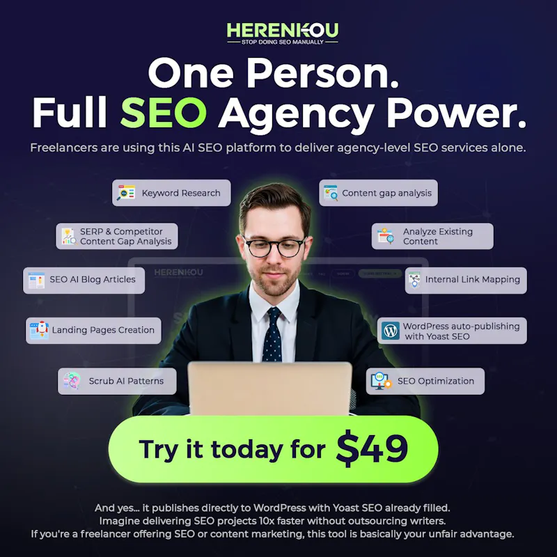 Herenkou | AI SEO Machine screenshot 2