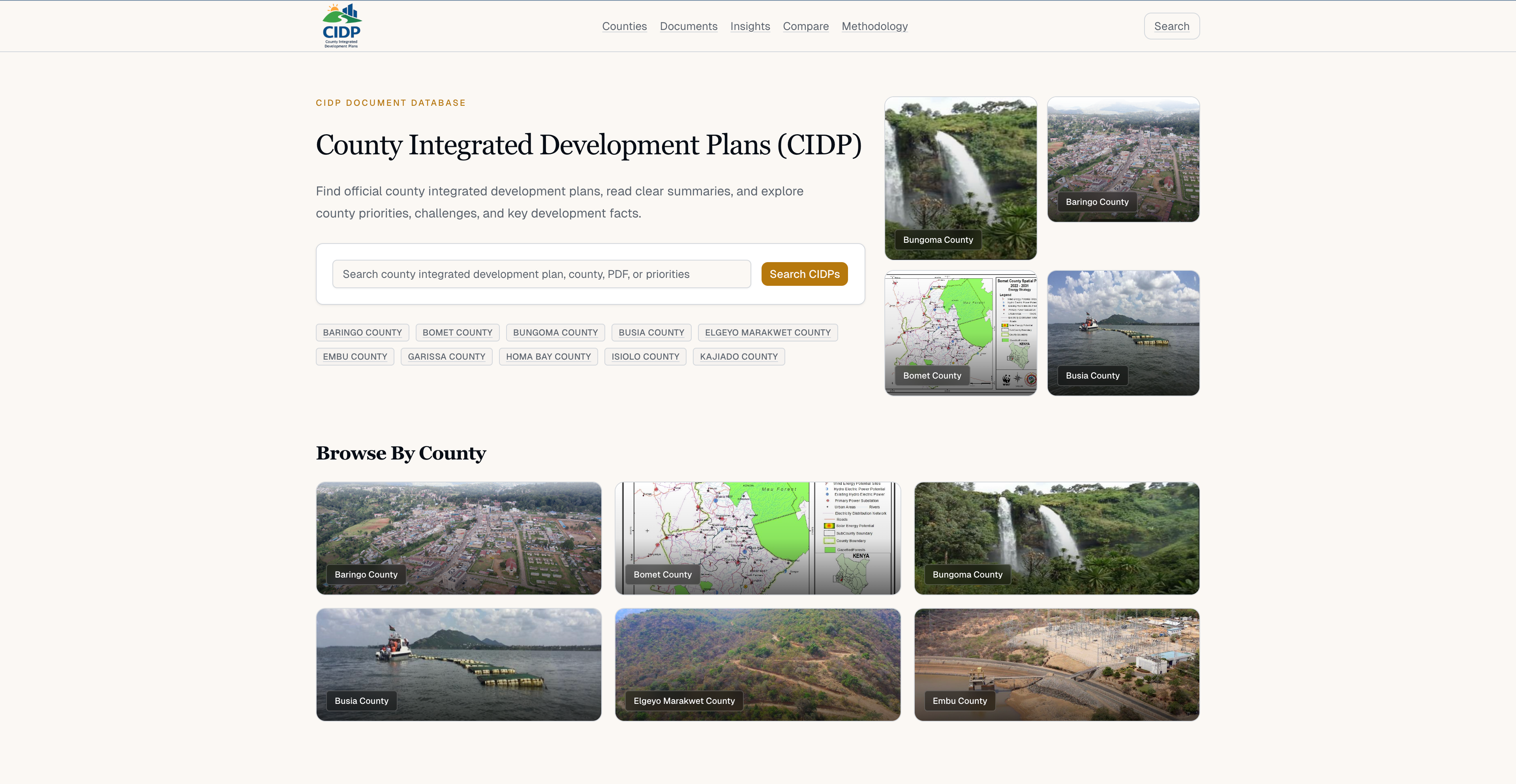 county integrated development plan gallery image