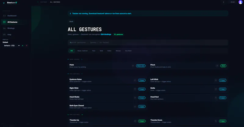 GestureV screenshot 2
