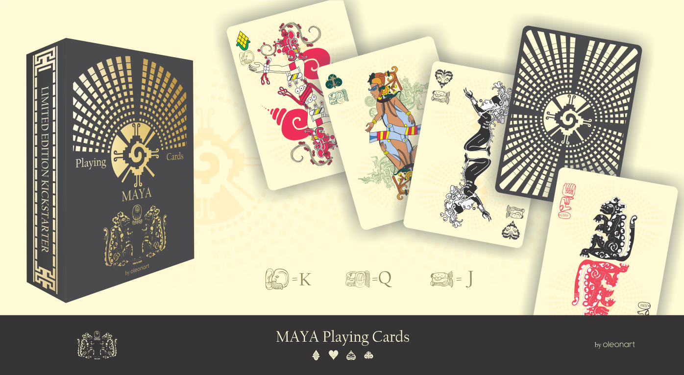 MAYA PLAYING CARDS
