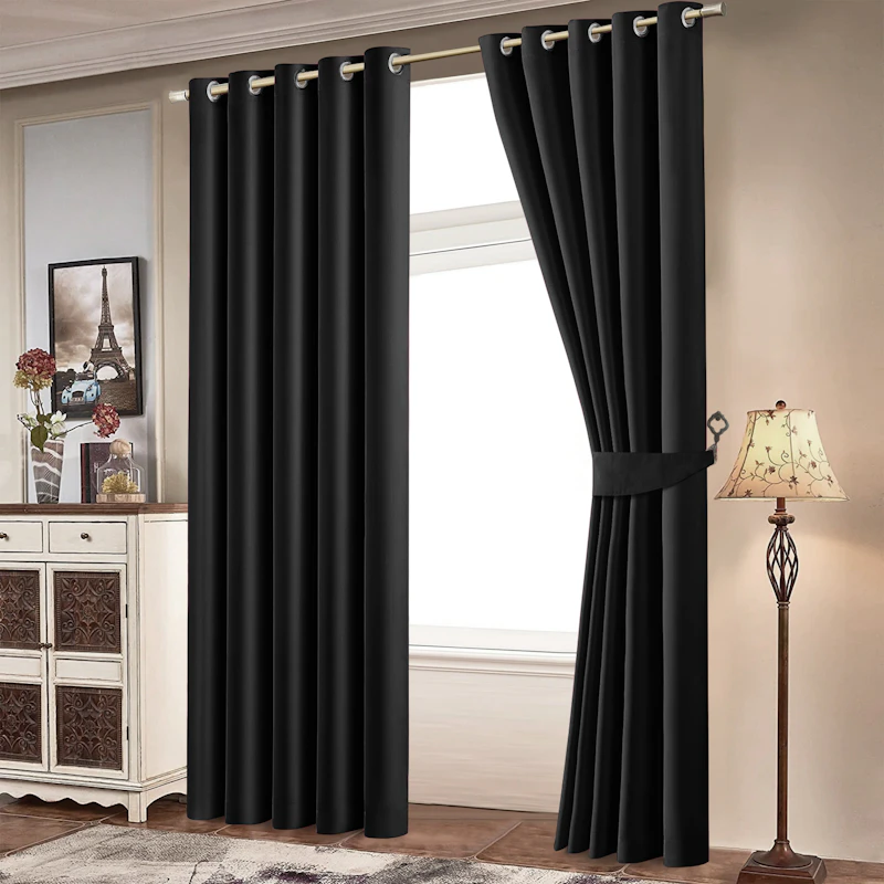 Blackout Eyelet Ready Made Curtains screenshot 2