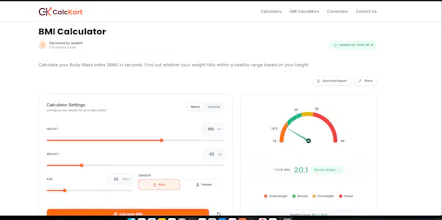 BMI Calculator gallery image
