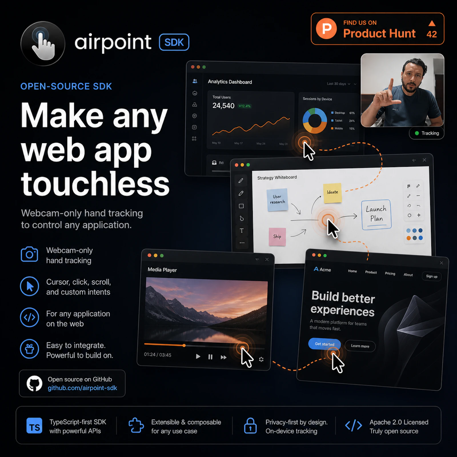 Airpoint Open SDK screenshot 2