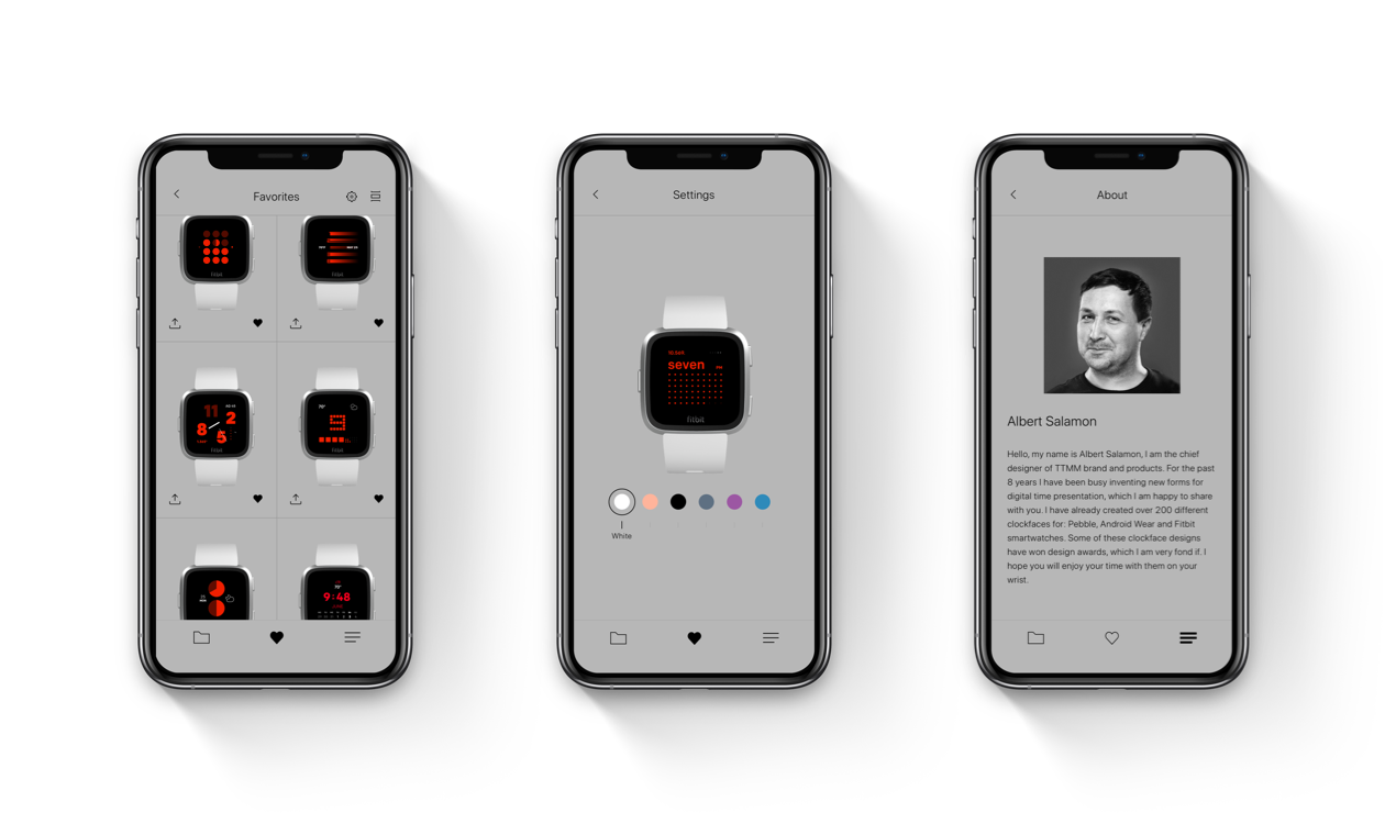 TTMM-S for Fitbit Versa app gallery image
