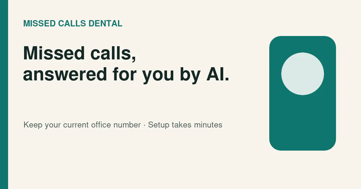 Missed Calls Dental gallery image