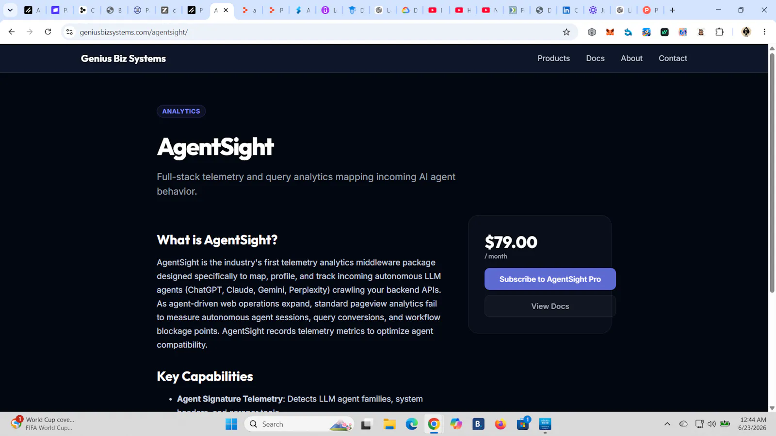 Agent Sight screenshot 1