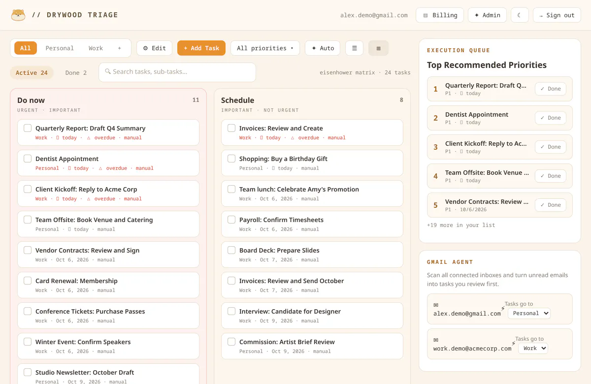 Drywood: AI Task Command gallery image