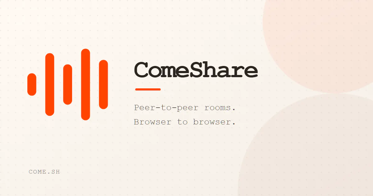 ComeShare screenshot