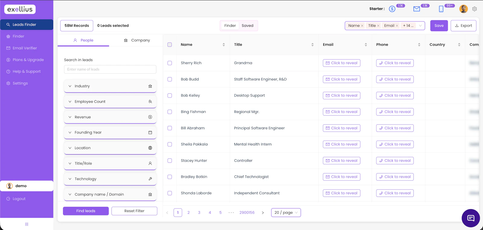 Bulk Email Verifier & B2B Lead Database screenshot 1