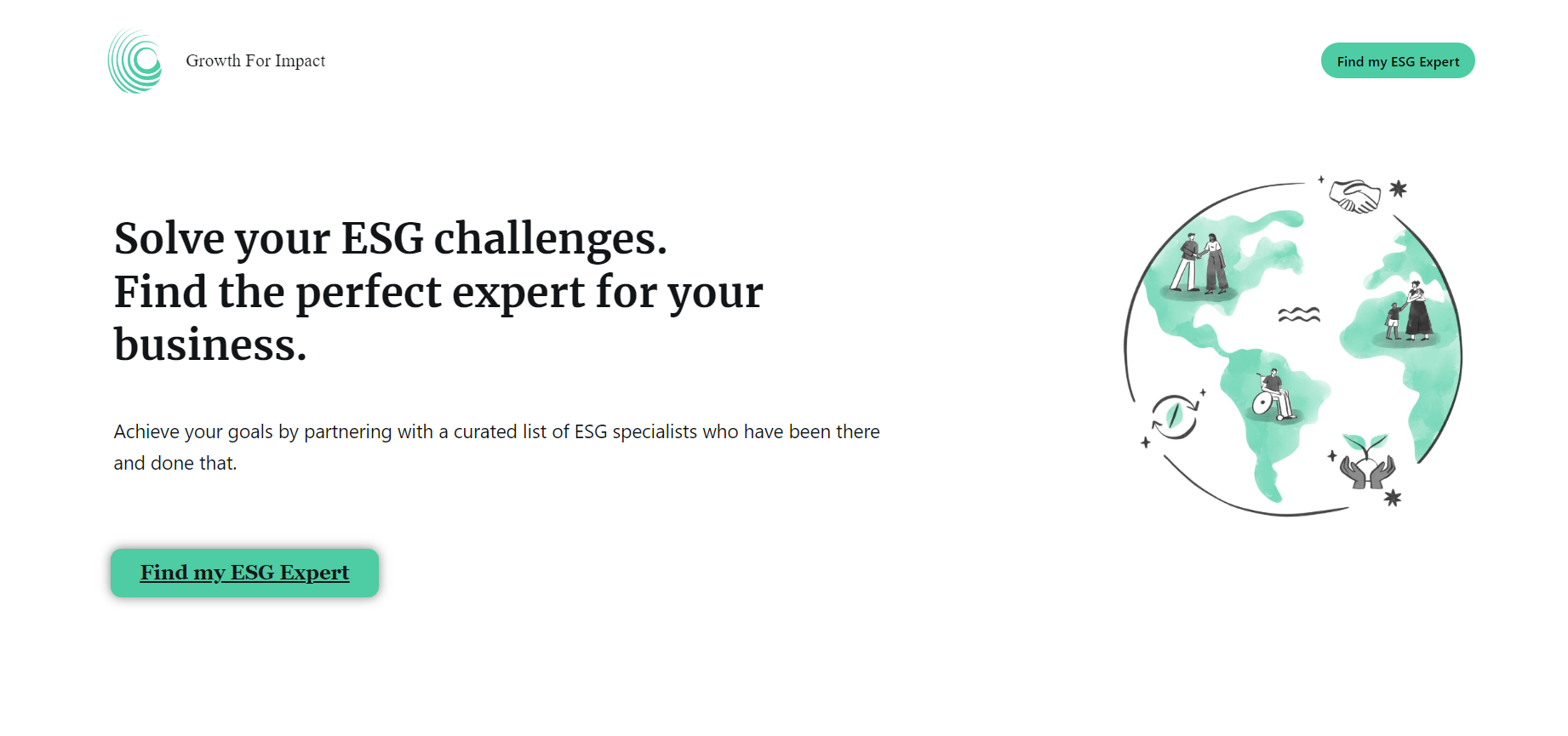 Mídia 1 de Crescimento para impacto - Encontrando os principais especialistas ESG perto de você