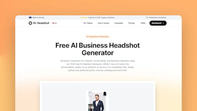 Free Headshot Generator by Dr. Headshot gallery image