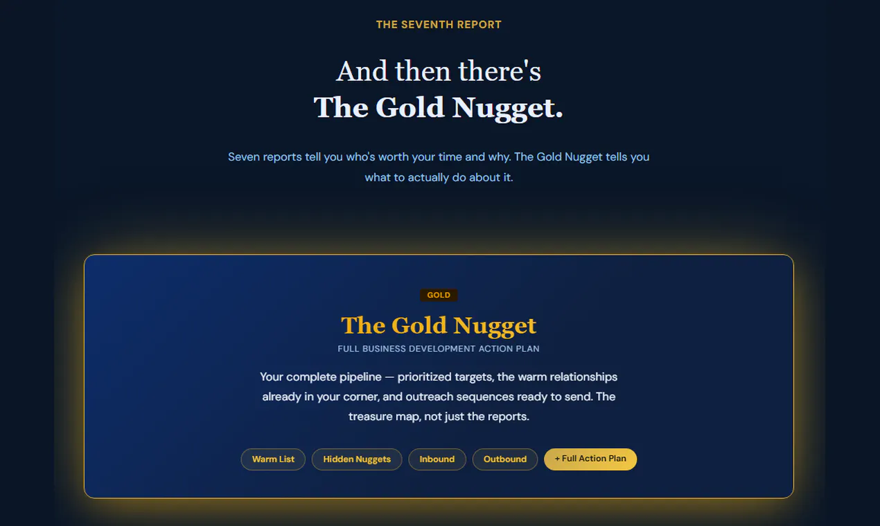 Nugget — LinkedIn Warm Outreach Tool gallery image