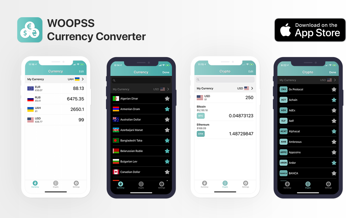 WOOPSS Currency Converter gallery image