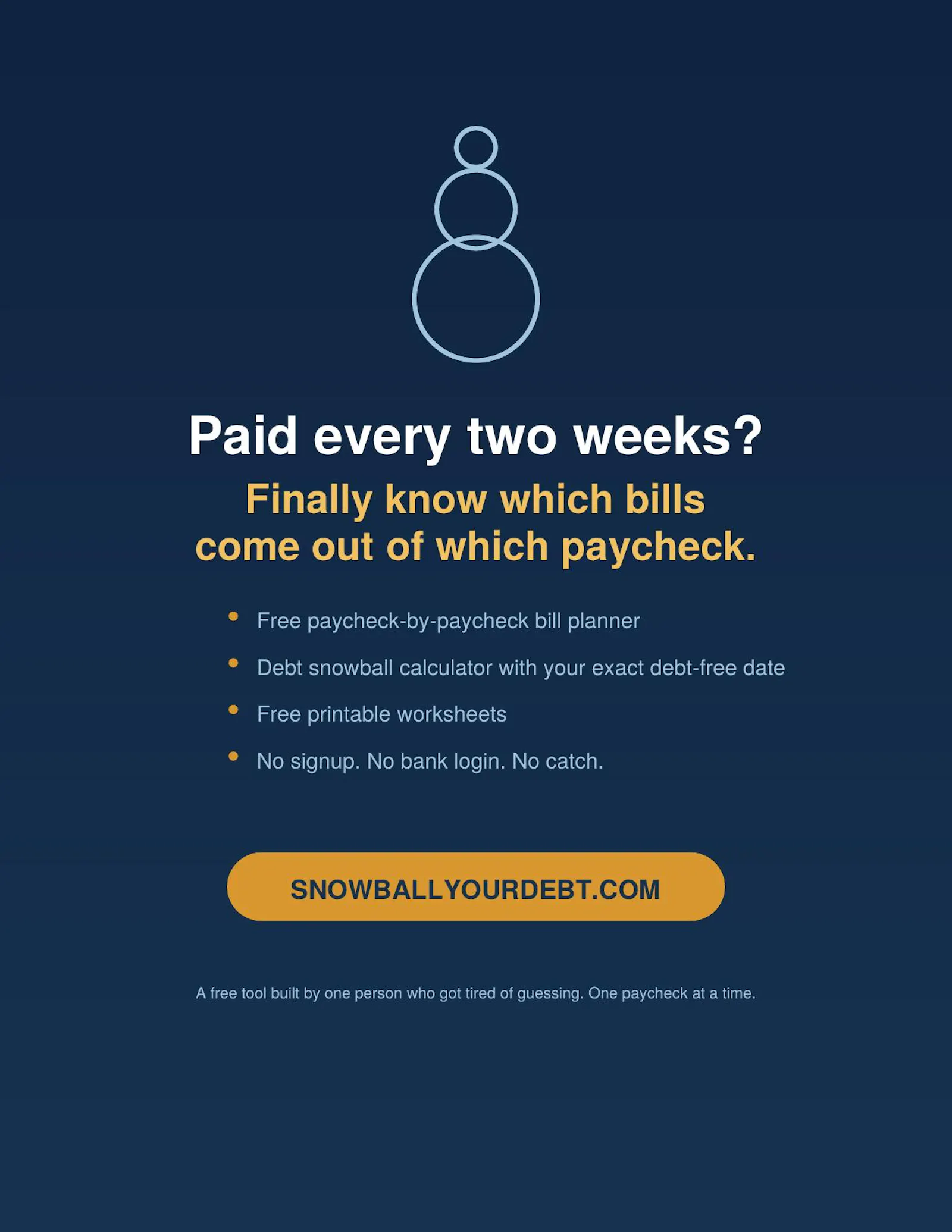 Snowball Your Debt screenshot 3
