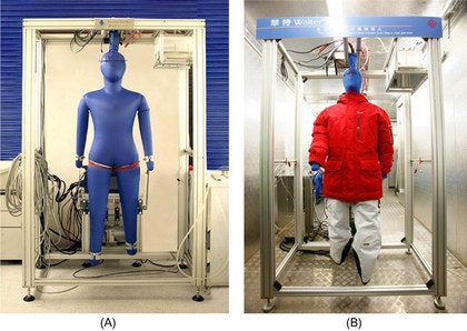 Walter Sweating Fabric Manikin - Main product screenshot demonstrating key features and user interface