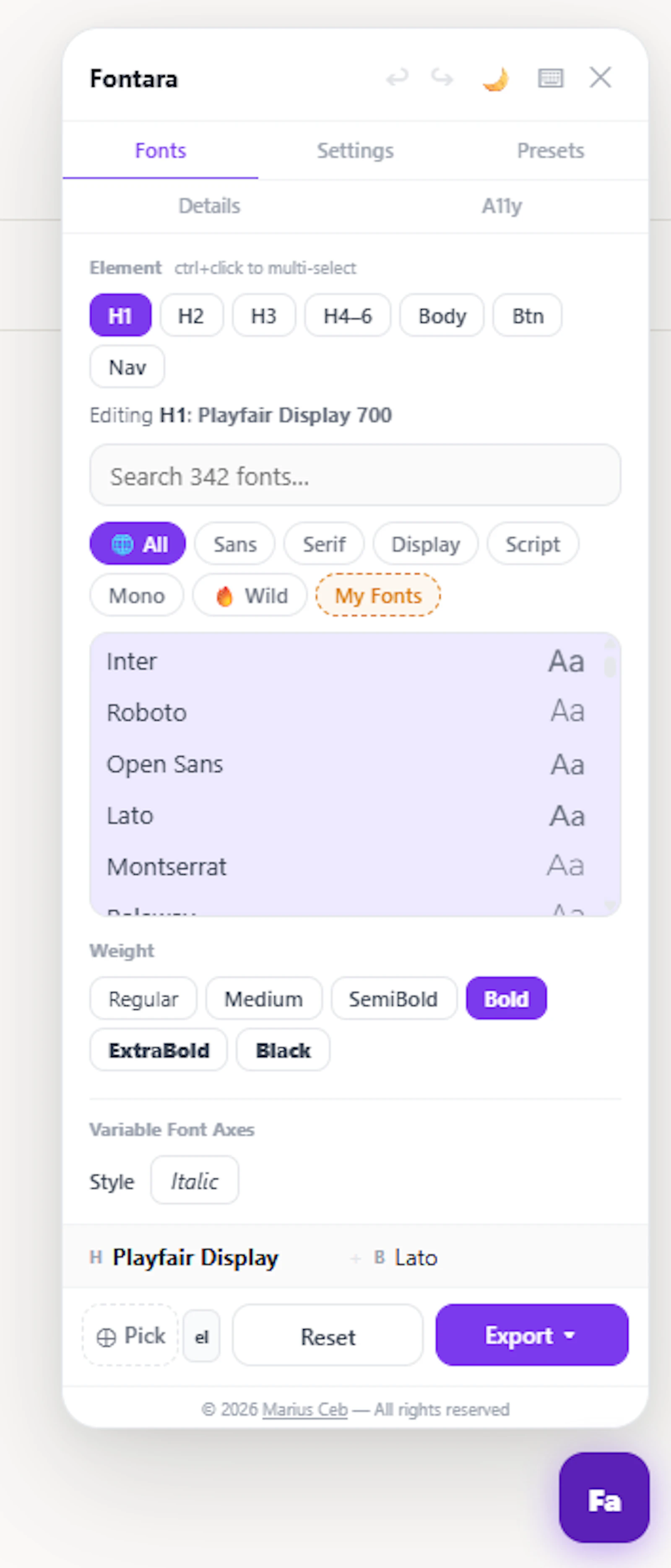 Fontara screenshot 7