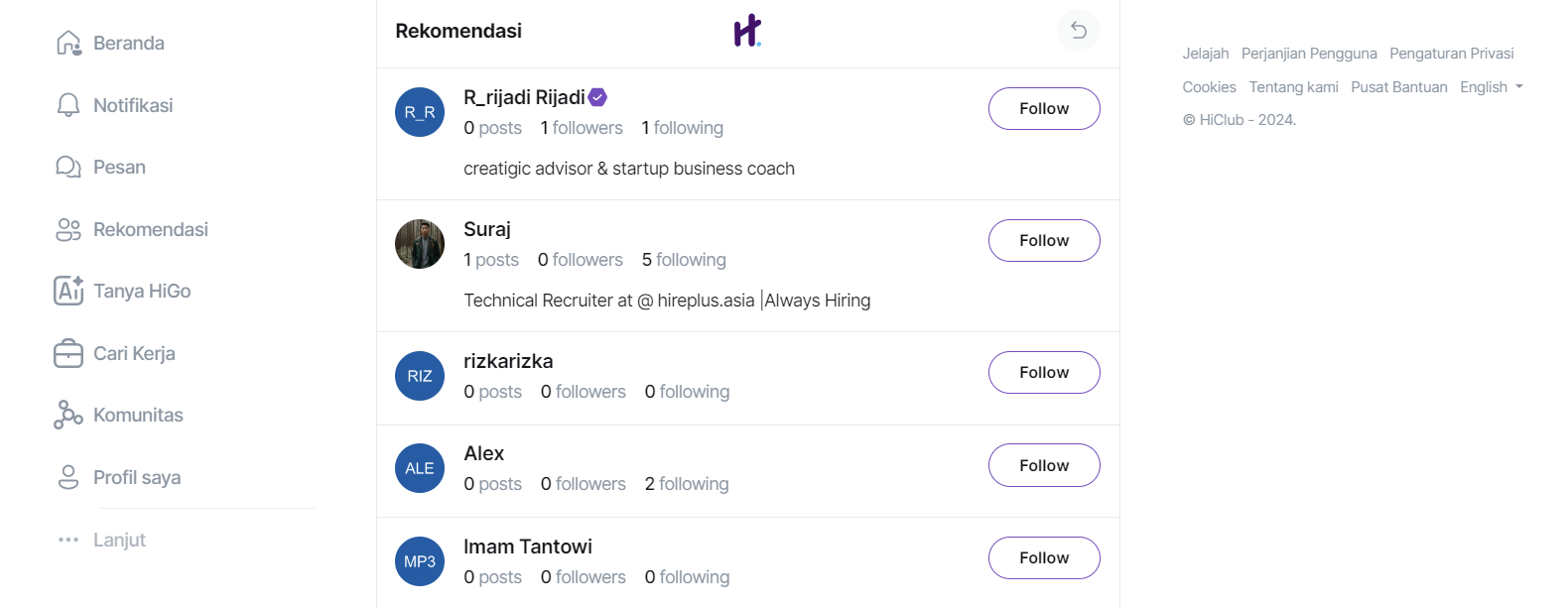 HiClub gallery image