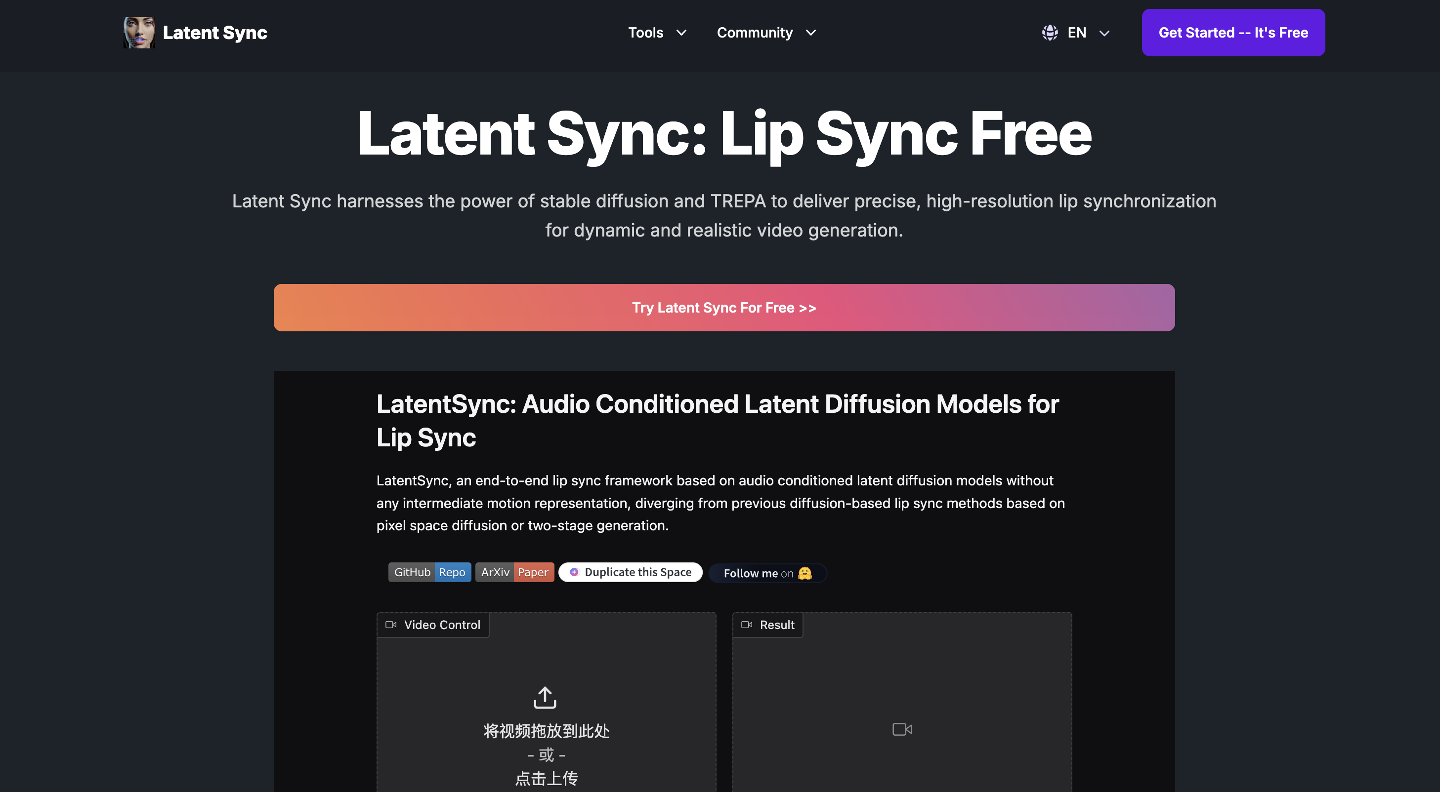 Sincronizzazione latente - Sincronizzazione delle labbra end-to-end media 1