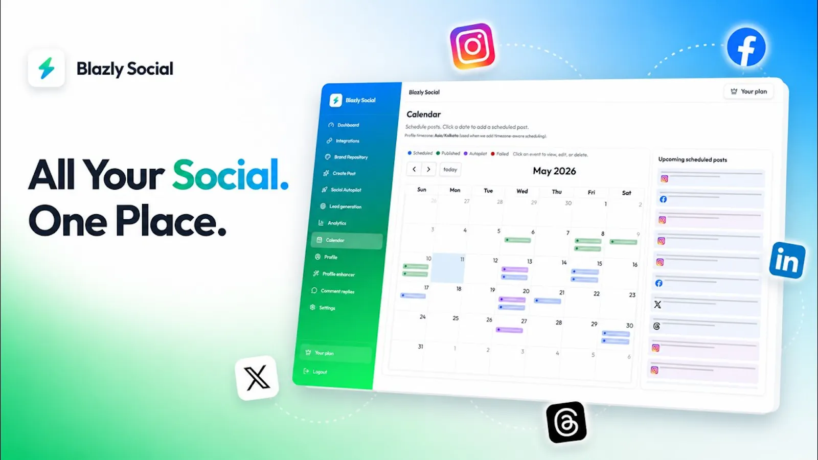 Blazly Social screenshot 1 (video preview)