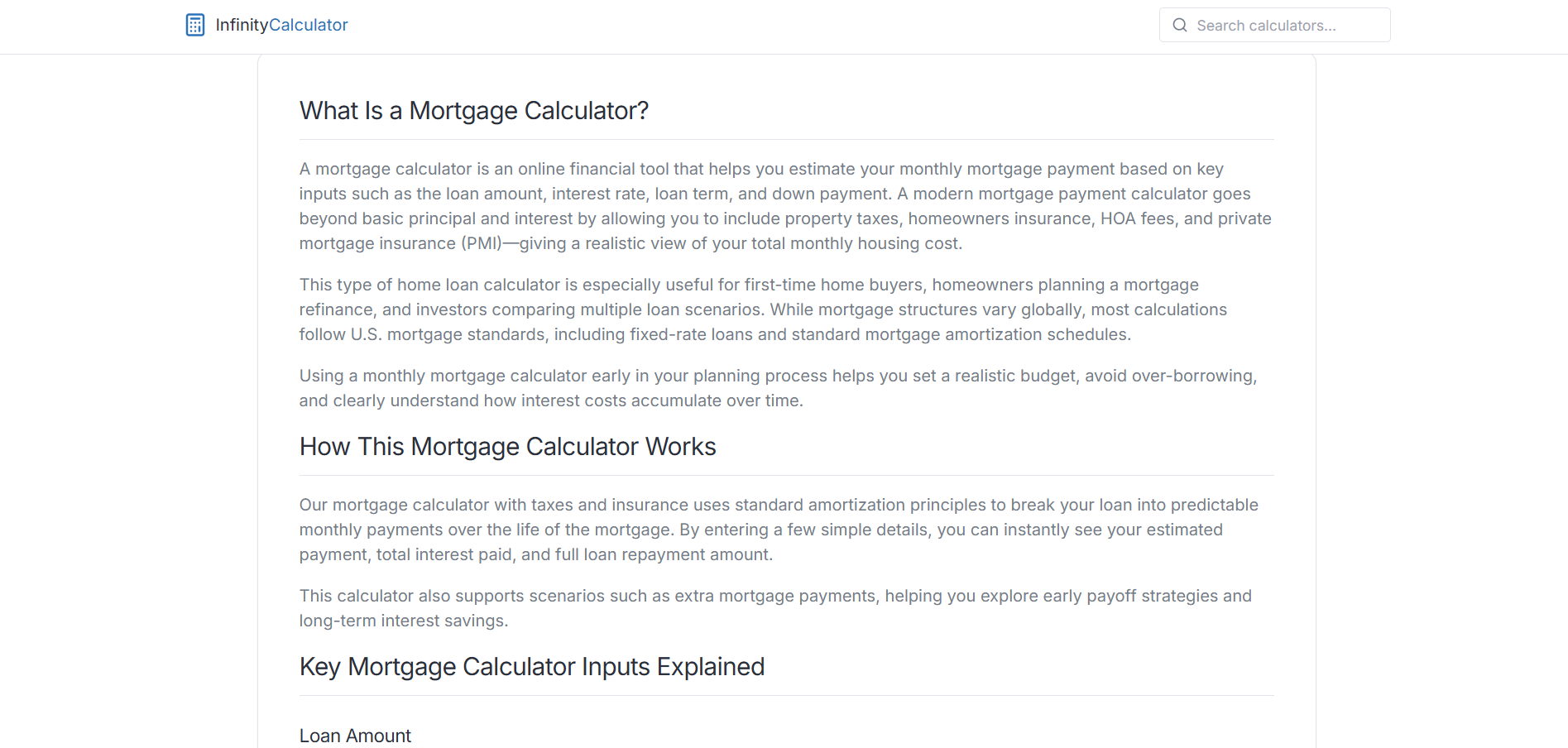 Infinity Calculator  - Screenshot 5 showing product features and functionality