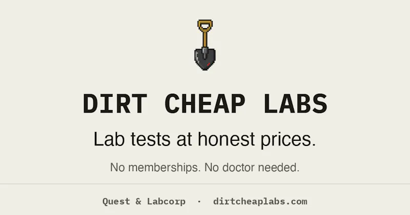 Dirt Cheap Labs screenshot 1
