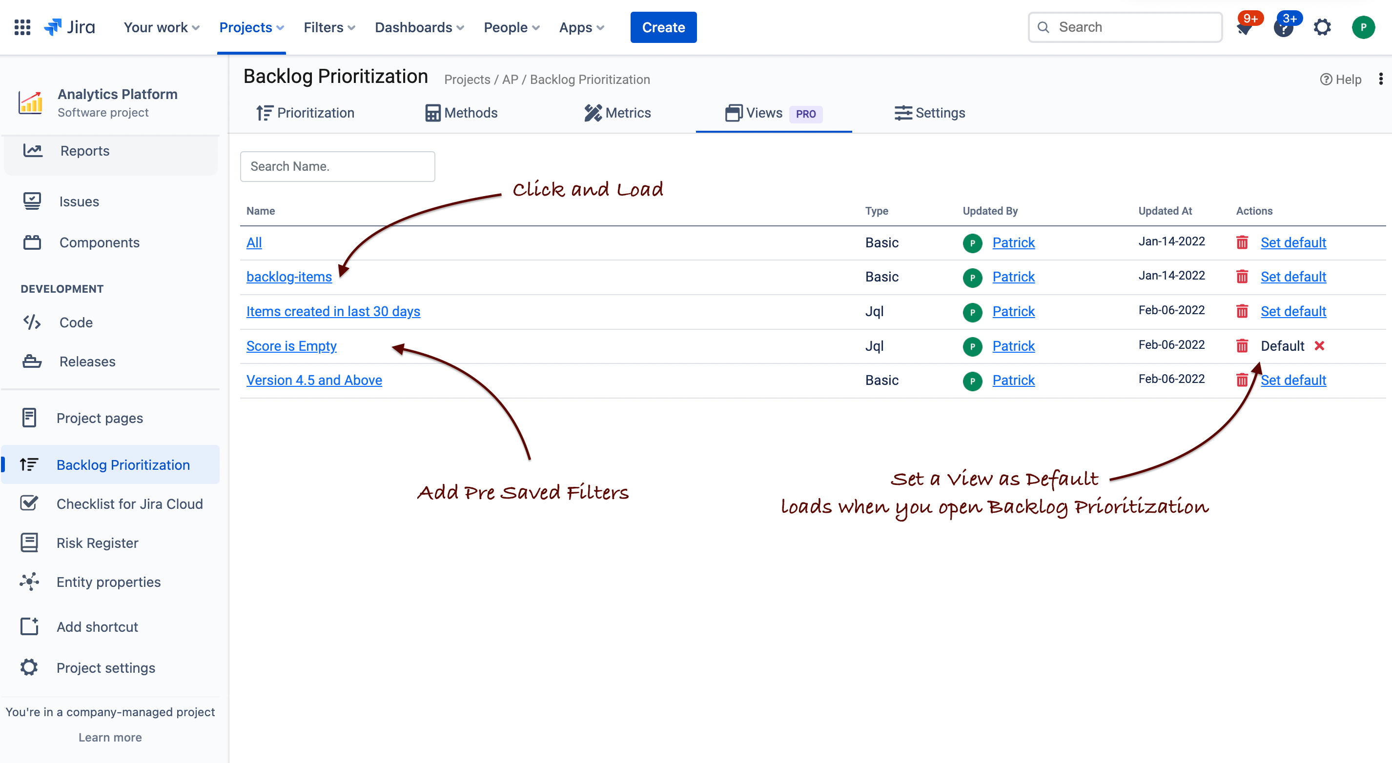 Media Keutamaan Backlog untuk JIRA (PRO) - Mengutamakan backlog projek anda seperti pro 7