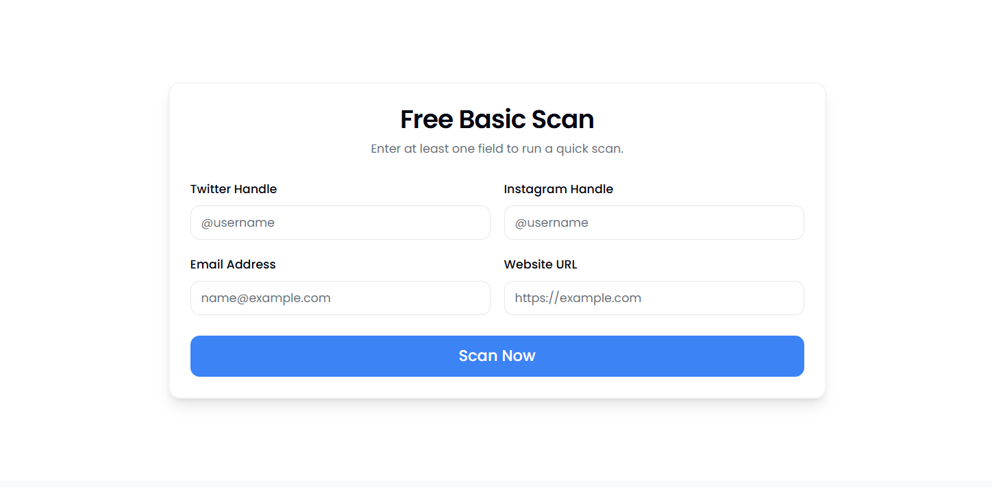 Shadowscan ai - Risolvi i divieti di Shadow su Twitter, Instagram, e -mail e siti Web! media 2