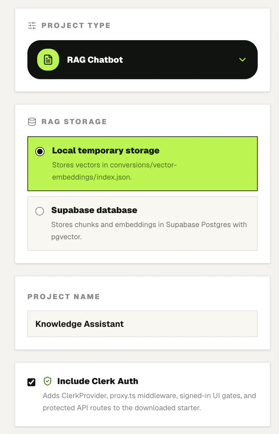 AI Project Creator gallery image